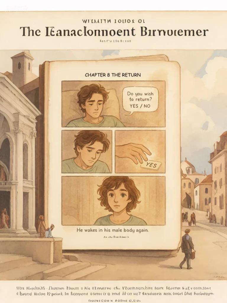 Boy chooses to return to his male body after experiencing life as a woman